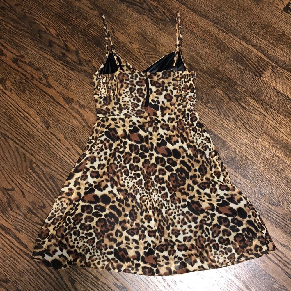 Guess Leopard Print Dress - Picture 4 of 8